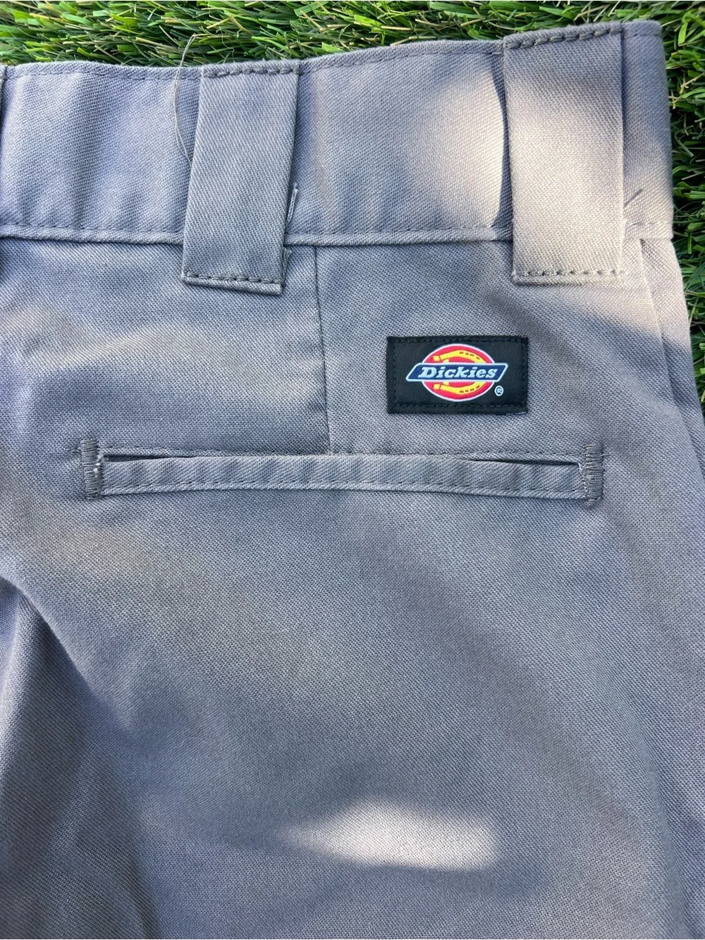Classic Men's Dickies Pants in Gray and Black